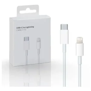 Cabo carregador Type-c para Lightning Iphone.